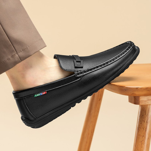 Cartelo EY7770Y007 Men's Casual Leather Shoes 