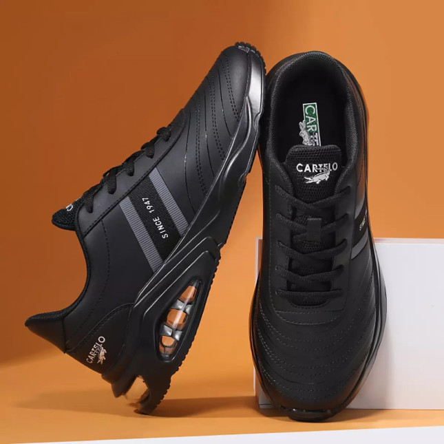 Cartelo Trendy Sports Men Leisure Shoes BlacK THQH3365T5164