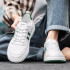 CARTELO White & Green Men's Casual Sneakers EK7827TH