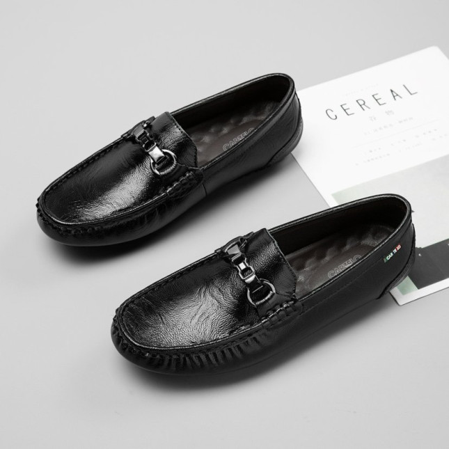 Cartelo Urban Glide Men’s Leather Casual Shoes EY6536