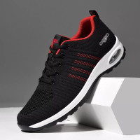 CARTELO Black & Red Sports Shoes EY6686K
